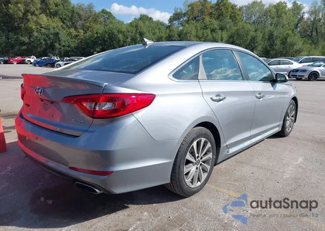 2017 Hyundai Sonata Sport from USA, damaged, VIN 5NPE34AFXHH562915